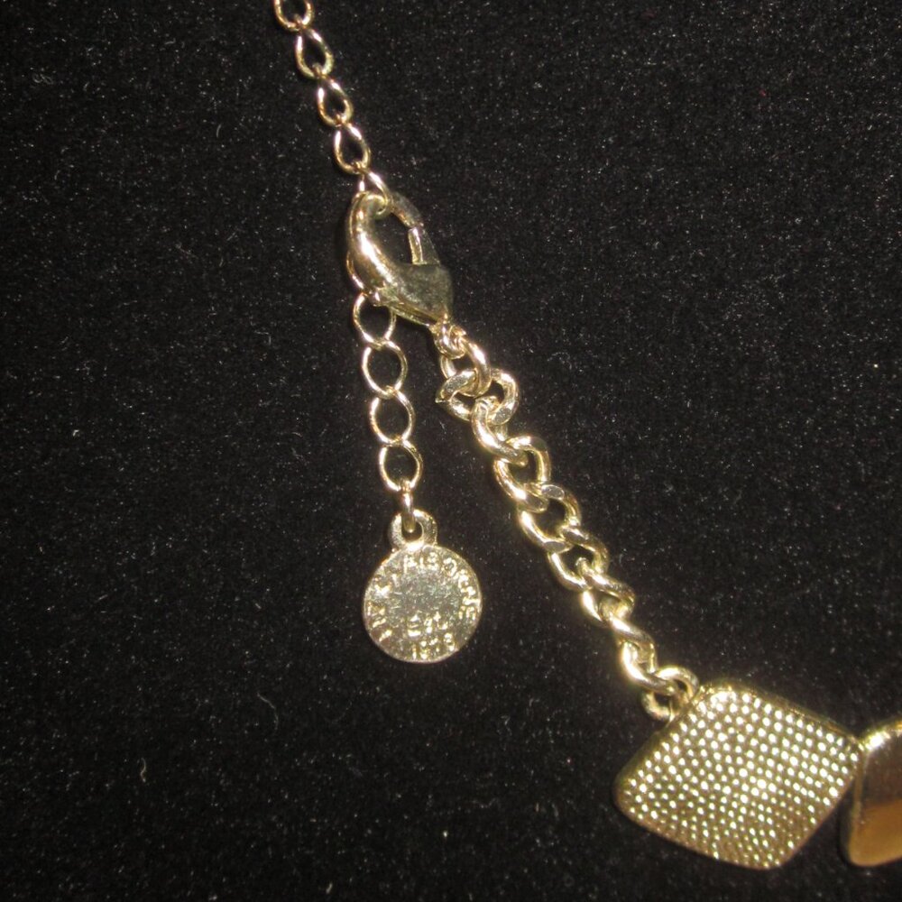 Liz Claiborne Vintage Silver Tone Necklace - Picture 2 of 4